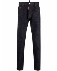 DSQUARED2 Logo Print Tapered Jeans