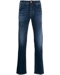 Jacob Cohen Logo Straight Leg Jeans