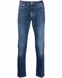 7 For All Mankind Low Rise Skinny Jeans