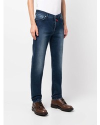 Kiton Low Rise Slim Fit Denim Jeans