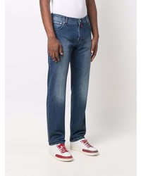 Kiton Low Rise Slim Fit Jeans