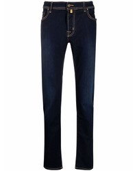 Jacob Cohen Low Rise Straight Leg Jeans