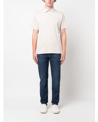 Canali Low Rise Tapered Jeans