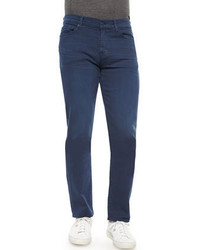 7 For All Mankind Luxe Performance Slimmy Pfd Denim Jeans Navy