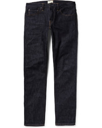 Simon Miller M002 Slim Fit Straight Leg Dry Selvedge Denim Jeans