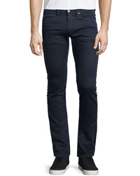 Acne Studios Max Blue Speed Slim Fit Denim Jeans Dark Blue