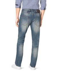 Michael Kors Michl Kors Tailored Fit Stretch Denim Jeans