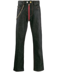 Zilver Mid Rise Chain Detailed Jeans
