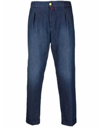 Kiton Mid Rise Elasticated Waist Jeans