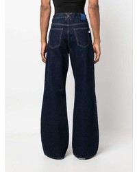 Marcelo Burlon County of Milan Mid Rise Flared Jeans