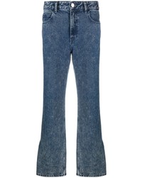 Solid Homme Mid Rise Flared Jeans