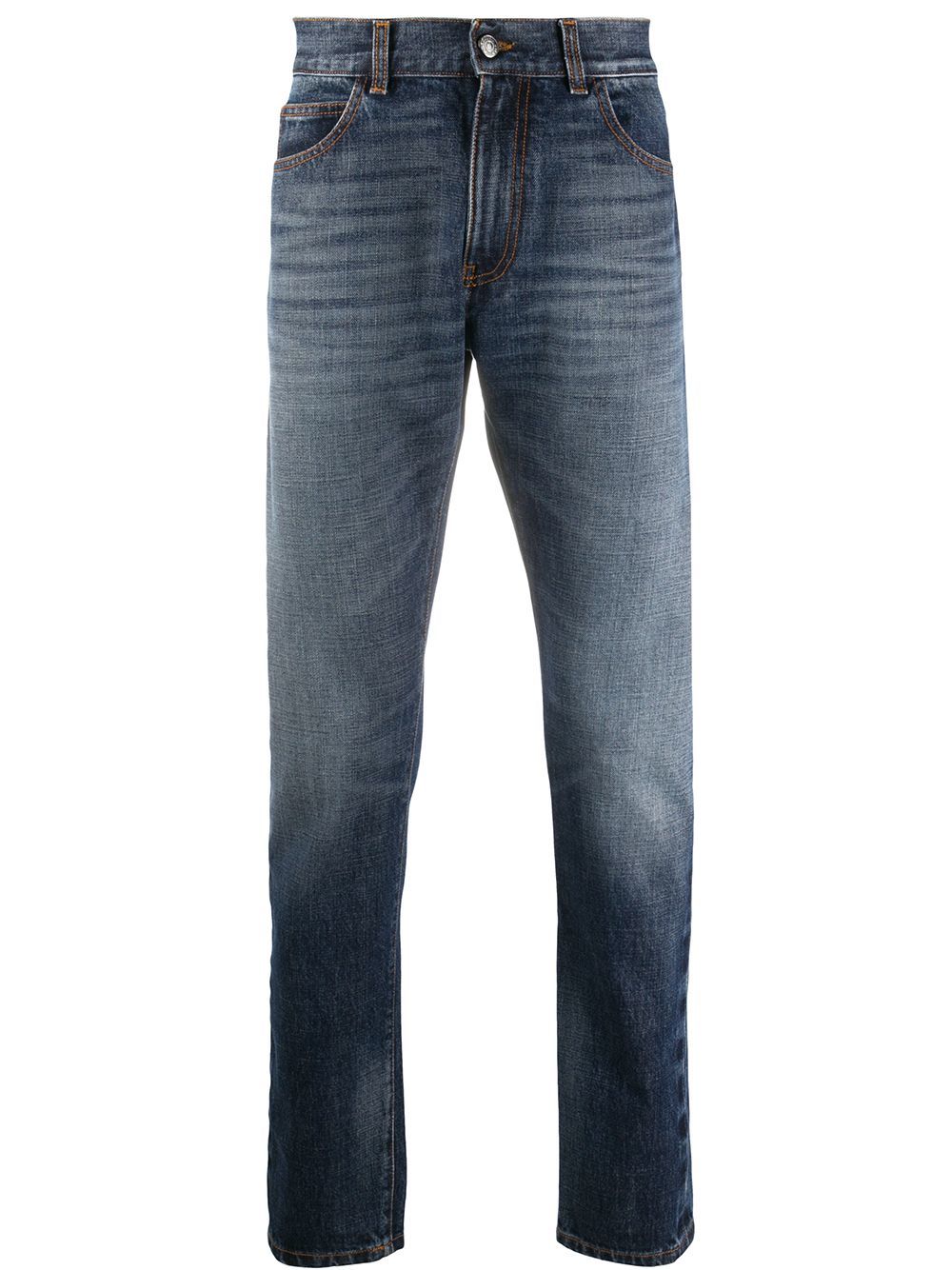 Paura Mid Rise Light Wash Jeans, $153 | farfetch.com | Lookastic