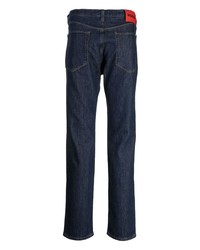Hugo Mid Rise Logo Patch Jeans