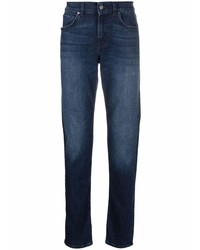 7 For All Mankind Mid Rise Slim Cut Jeans