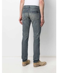 Saint Laurent Mid Rise Slim Fit Jeans
