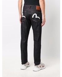 Evisu Mid Rise Slim Fit Jeans
