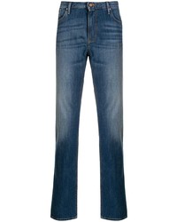 Emporio Armani Mid Rise Slim Jeans