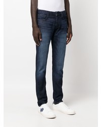 Emporio Armani Mid Rise Stonewashed Jeans