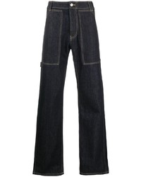 Alexander McQueen Mid Rise Straight Jeans