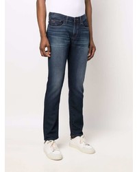 Armani Exchange Mid Rise Straight Leg Jeans