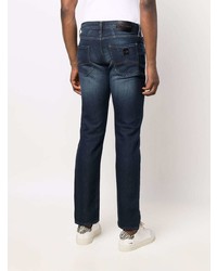 Armani Exchange Mid Rise Straight Leg Jeans