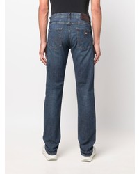 Armani Exchange Mid Rise Straight Leg Jeans