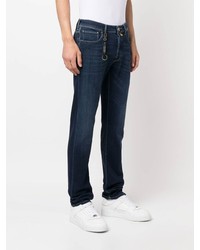 Incotex Mid Rise Straight Leg Jeans
