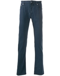 Jacob Cohen Mid Rise Straight Leg Jeans