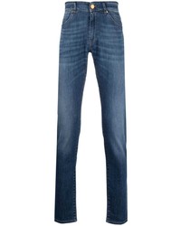 Pt05 Mid Rise Straight Leg Jeans