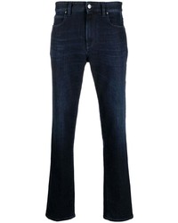 Zegna Mid Rise Straight Leg Jeans