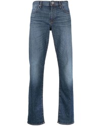 Armani Exchange Mid Rise Straight Leg Jeans