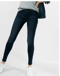 Express Mid Rise Stretch Supersoft Jean Leggings