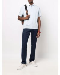 Canali Mid Rise Tapered Jeans