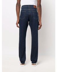 Canali Mid Rise Tapered Jeans
