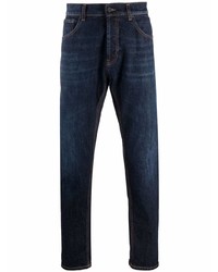 Dondup Mid Rise Tapered Leg Jeans