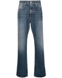 7 For All Mankind Mid Waist Straight Jeans