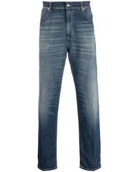 Dondup Mid Wash Wide Leg Jeans