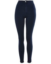 Topshop Moto Dark Indigo Joni Jeans