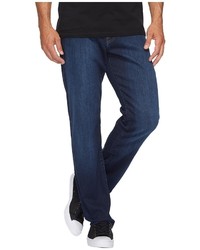 Mavi Jeans Myles Mid Rise Straight Leg In Deep Clean Comfort Jeans