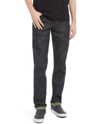 Naked & Famous Denim Naked Famous X Rick Morty The Weird Guy Slim Fit Selvedge Jeans
