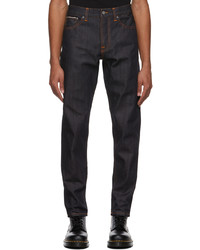 Nudie Jeans Navy Steady Eddie Ii Jeans