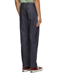 A.P.C. Navy Suzanne Koller Edition Harbor Jeans