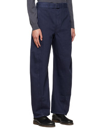 Lemaire Navy Twisted Jeans