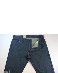 Levi's New Authentic 514 Slim Fit Straight Leg Navy Blue Jeans 6400