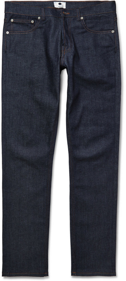 Nn07 Three Slim Fit Raw Jeans, $175 | MR PORTER | Lookastic