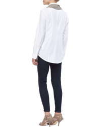 Eileen Fisher Organic Soft Stretch Skinny Jeans Petite