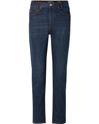 RE/DONE Original Academy High Rise Straight Leg Jeans