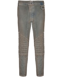 Balmain Panelled Slim Cut Jeans