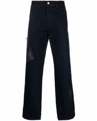 McQ Panelled Straight Jeans