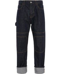 JW Anderson Patched Turn Up Hem Jeans